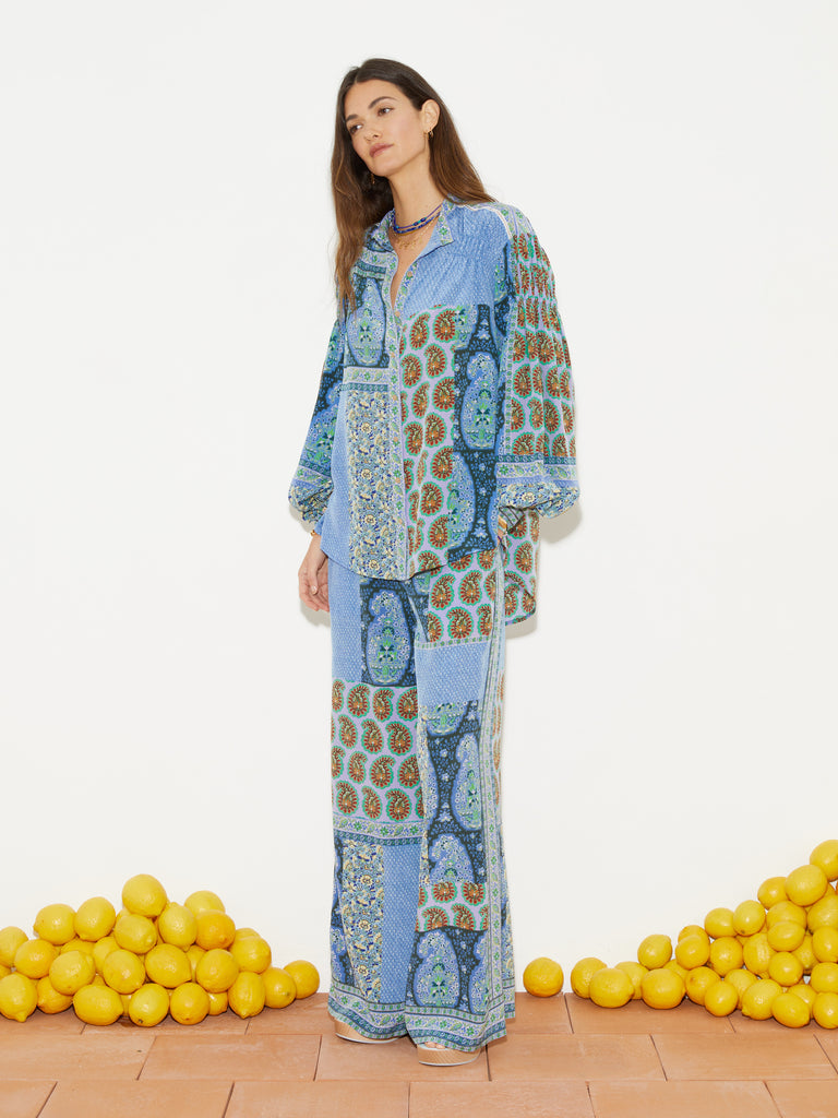 Onda Silk Smock Shirt