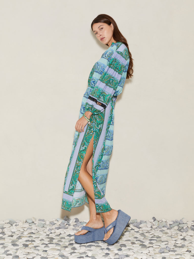 Fraiche Maxi Smock Dress