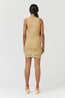 Leo Strappy Mini Dress Gold