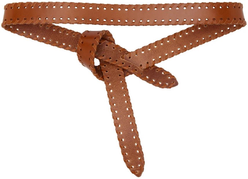 Lecce Braided Belt Natural