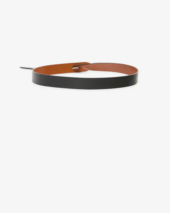 Lecce Reversible Belt Black Natural