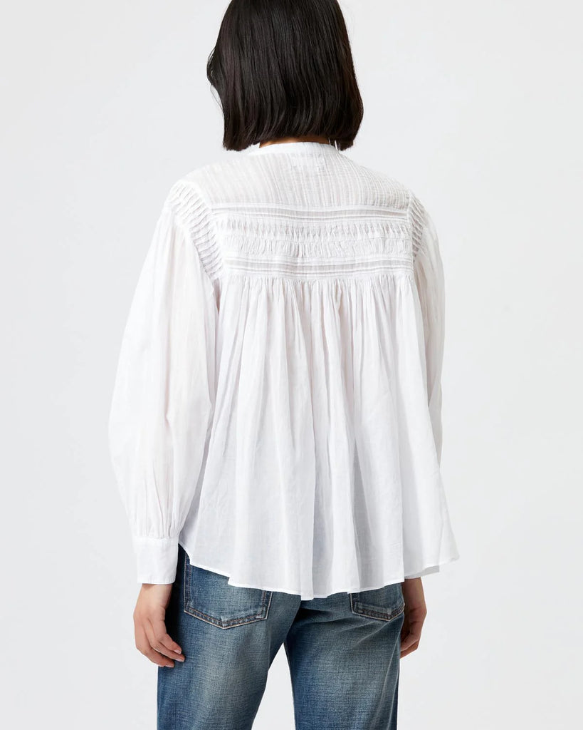 Plalia Top White