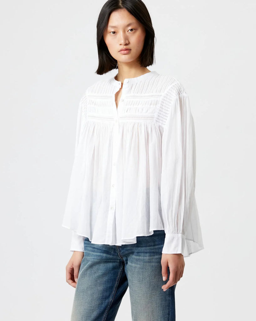 Plalia Top White