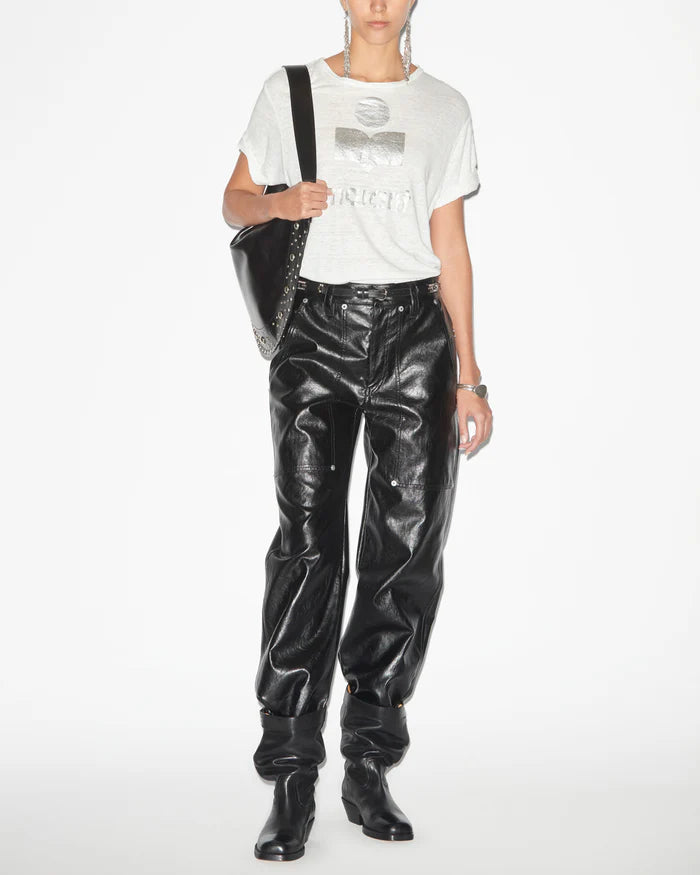 Zewel Tee White Silver