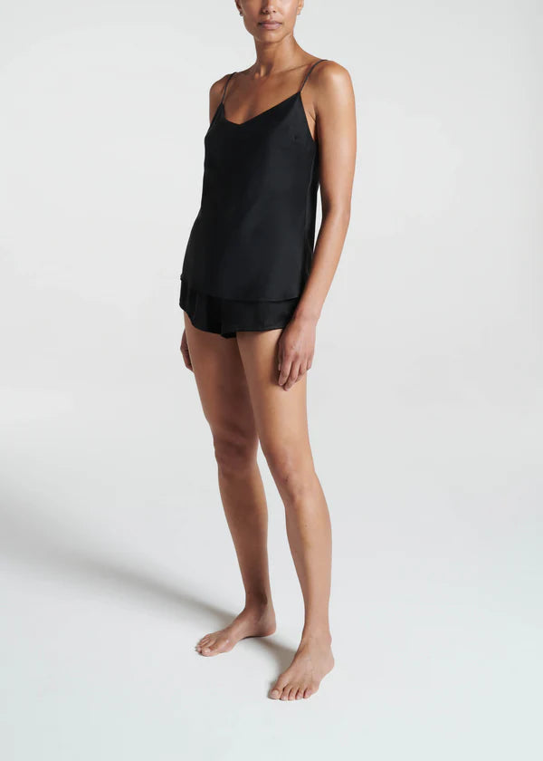 Milos Silk Cami Black