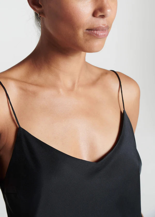 Milos Silk Cami Black