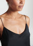 Milos Silk Cami Black