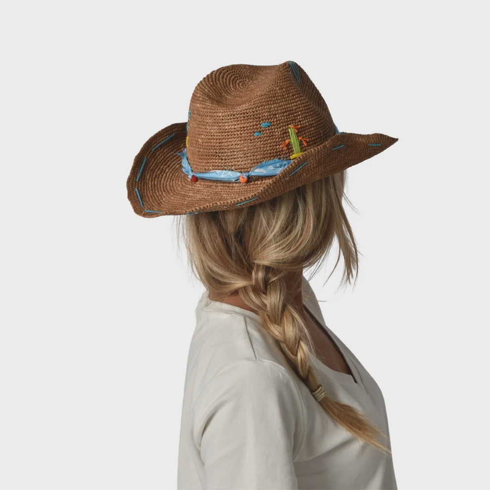 Madagascar Bandana Hat Naturale