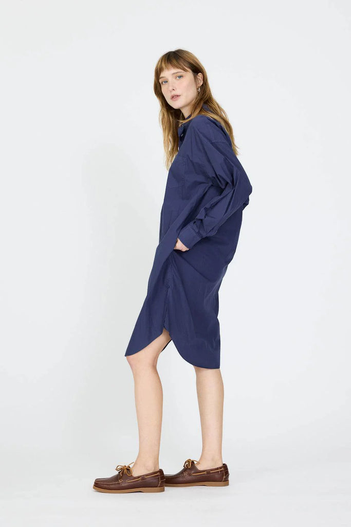 Chiara Midi Dress Navy