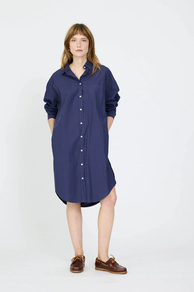 Chiara Midi Dress Navy