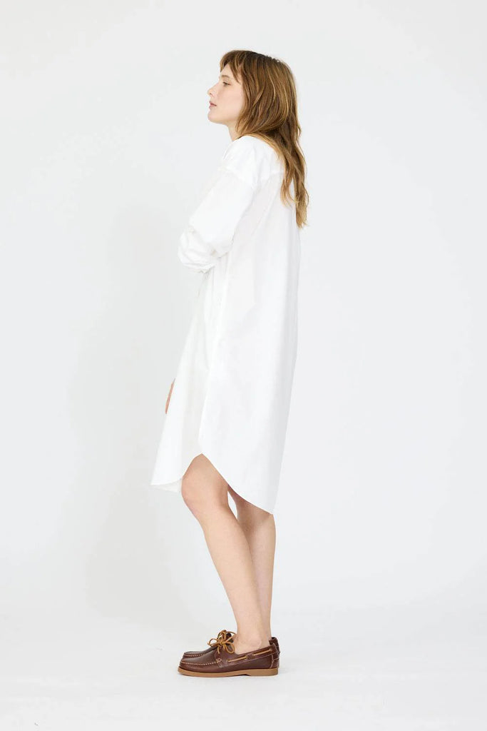 Chiara Midi Dress White