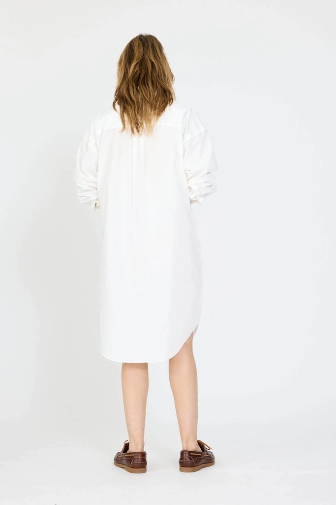 Chiara Midi Dress White