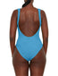 Square Neck Swim Sky Blue