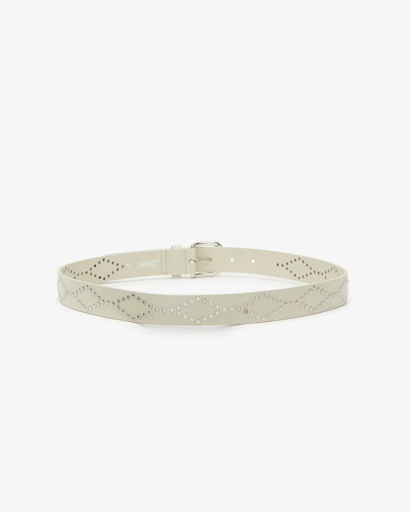 Liliana Belt Chalk Silver