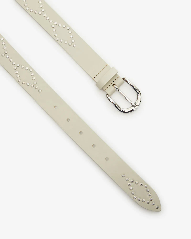 Liliana Belt Chalk Silver