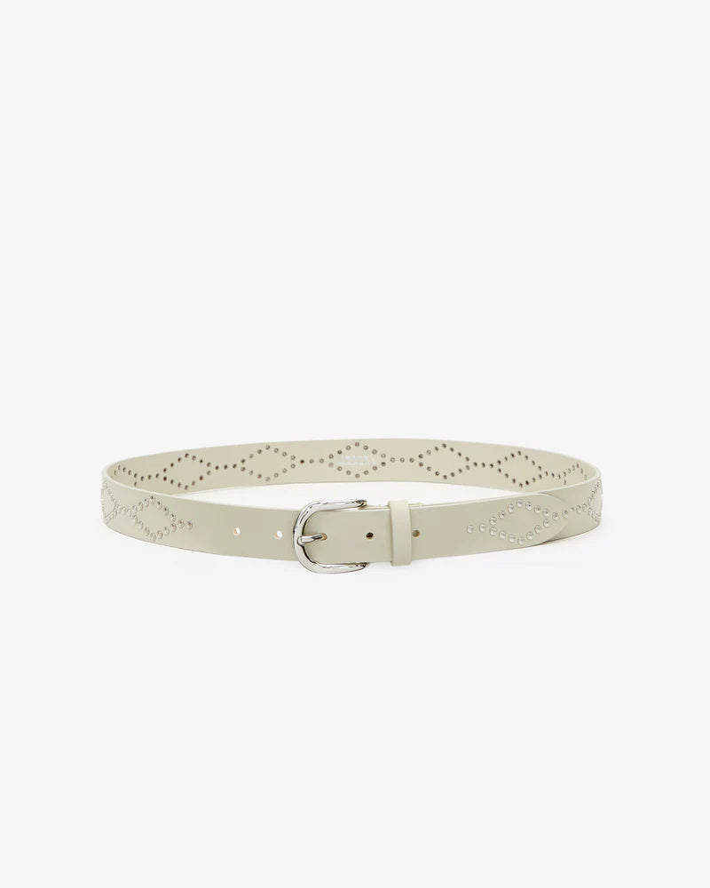 Liliana Belt Chalk Silver
