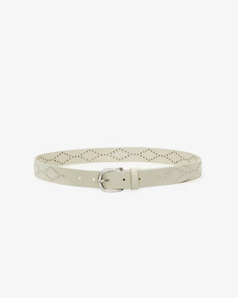 Liliana Belt Chalk Silver