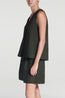 Manta Linen Sleeveless Top Sea Moss Green