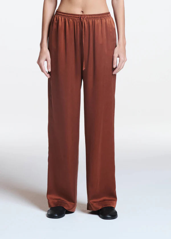 Aurelia Silk Twill Trouser