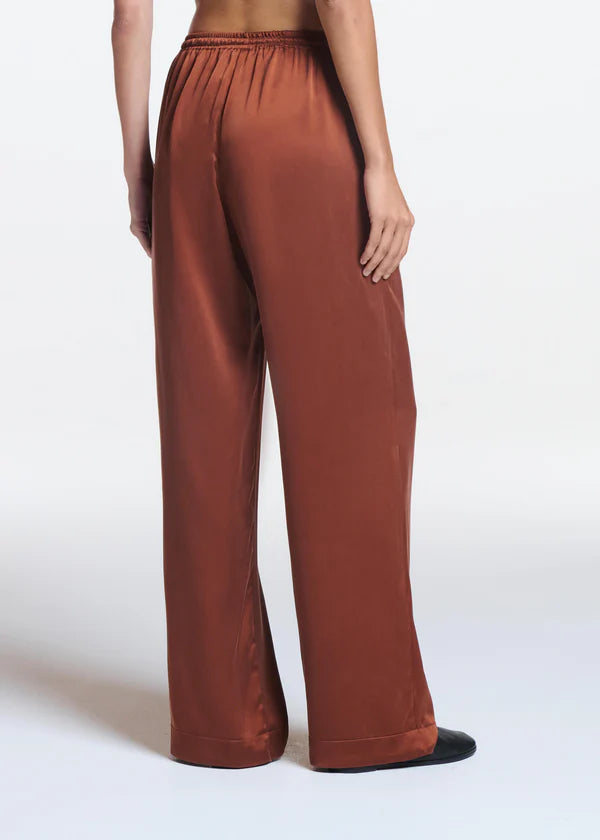 Aurelia Silk Twill Trouser