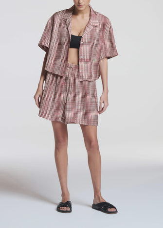 Lincoln Silk Twill Shirt