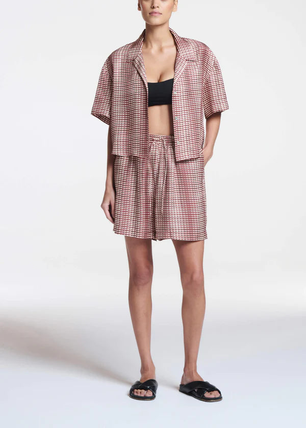 Lincoln Silk Twill Shirt