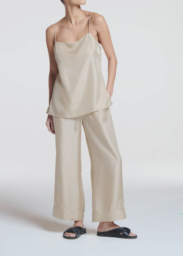 Tulum Silk Twill Cami