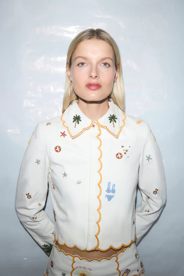 Vacay All Day Cropped Jacket