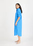 Chiara Maxi Dress Ink Blue