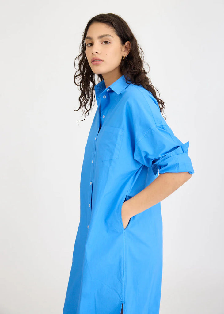 Chiara Maxi Dress Ink Blue