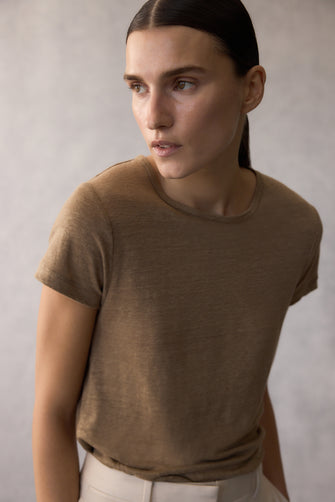 Cult Linen Tee Natura