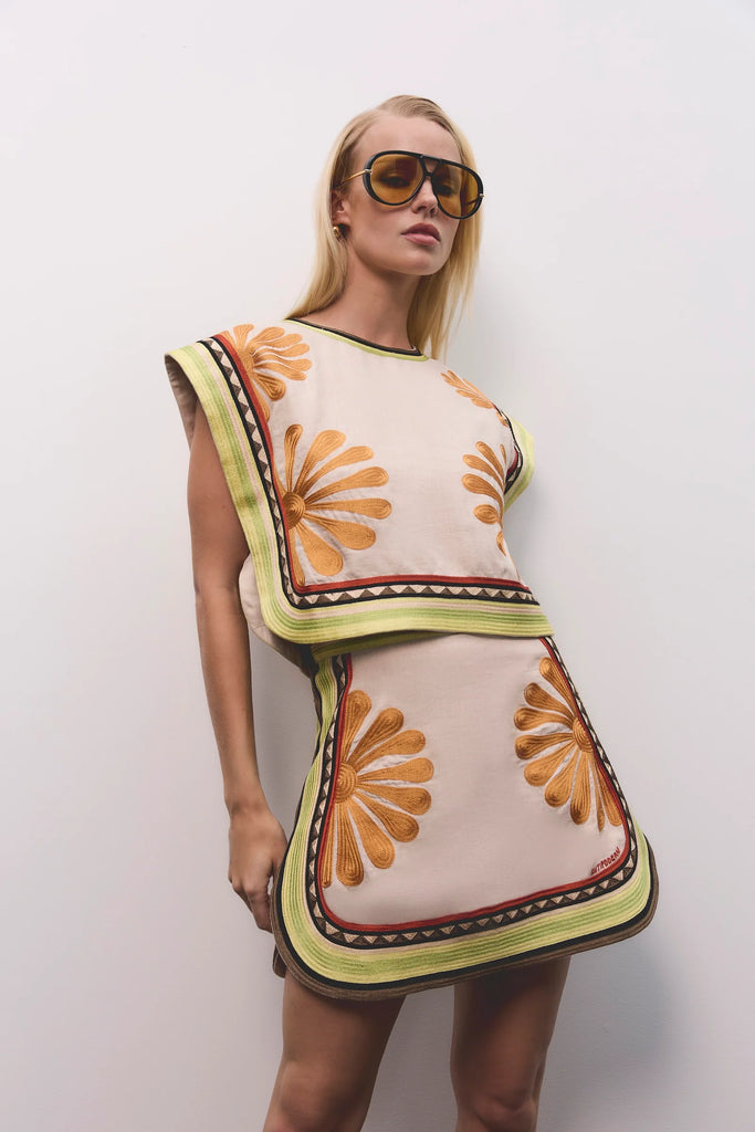 Deja Vu Oversized Crop