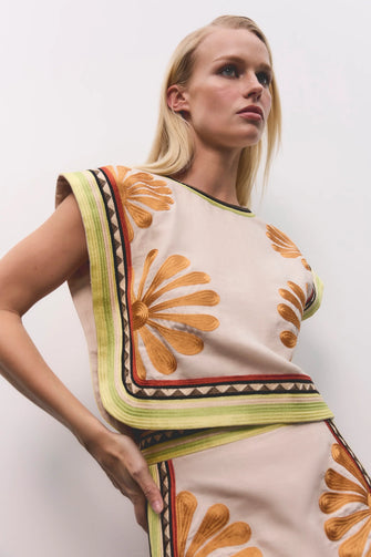 Deja Vu Oversized Crop