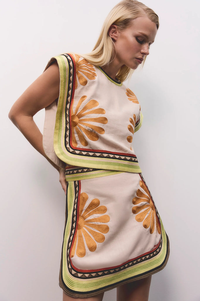 Deja Vu Oversized Crop