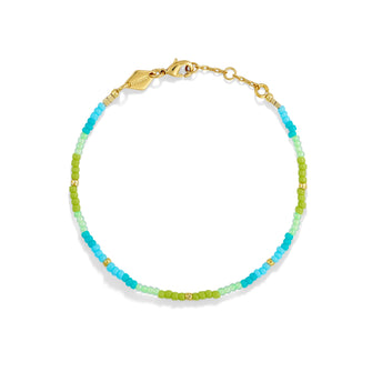 Tie Dye Bracelet Aqua