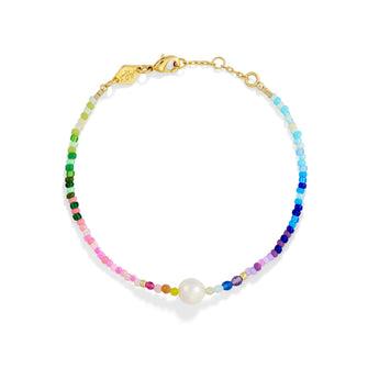 Capri Bracelet Neon Rainbow