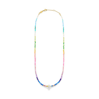 Capri Necklace Neon Rainbow