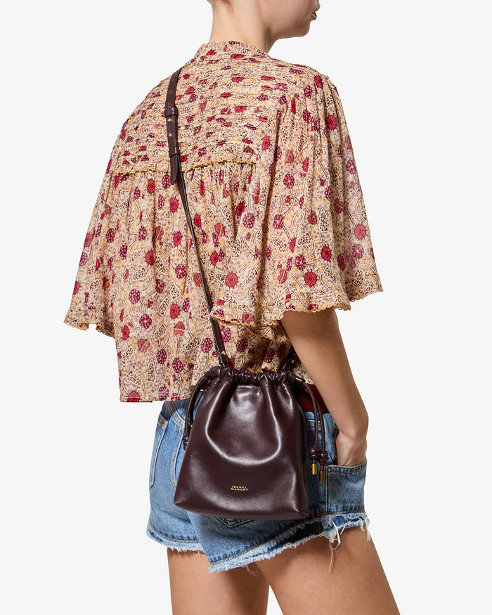 Silven Mini Crossbody Bag Burgundy