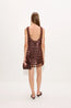 Sina Crochet Dress Choco Brown