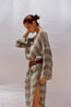 Azelia Dress Chocolate Turquoise