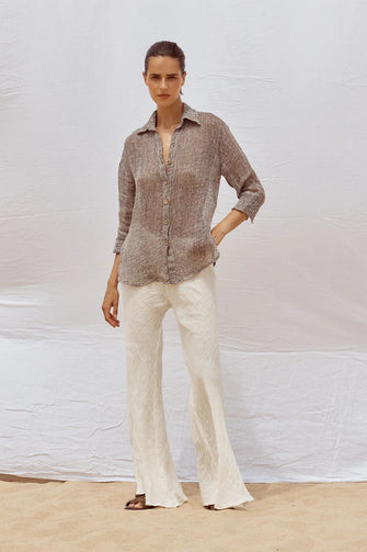 Arch Shirt Rete Chocolate