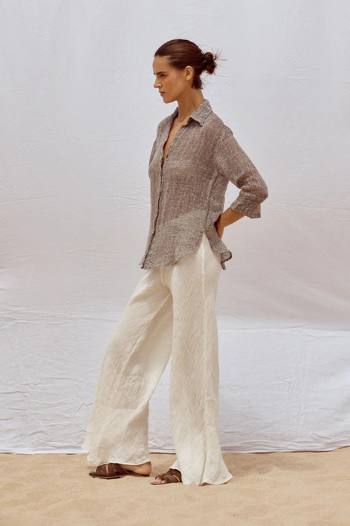 Arch Shirt Rete Chocolate