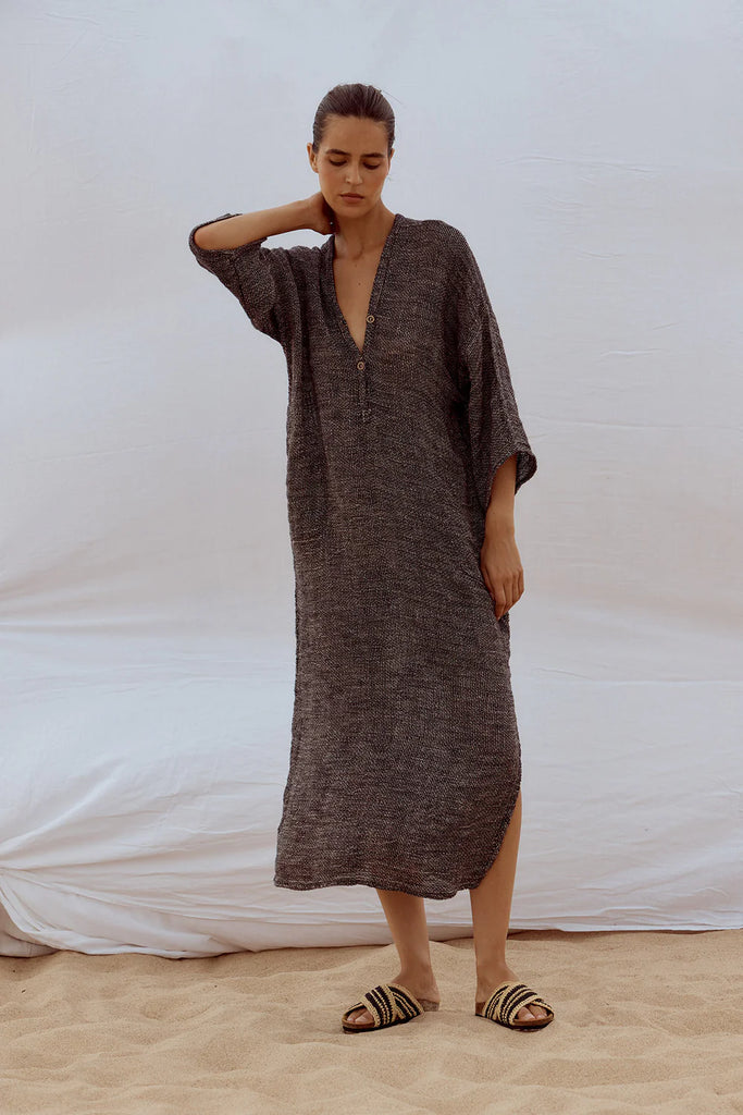 Zali Dress Binario Black