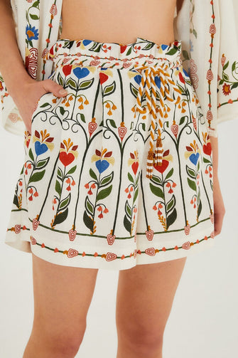 Stitched Garden Shorts