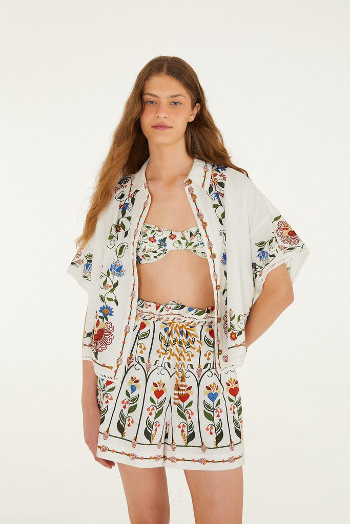 Stitched Garden Shorts