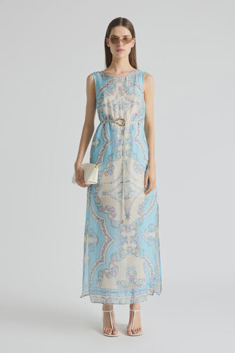 Ventura Belted Maxi Dress
