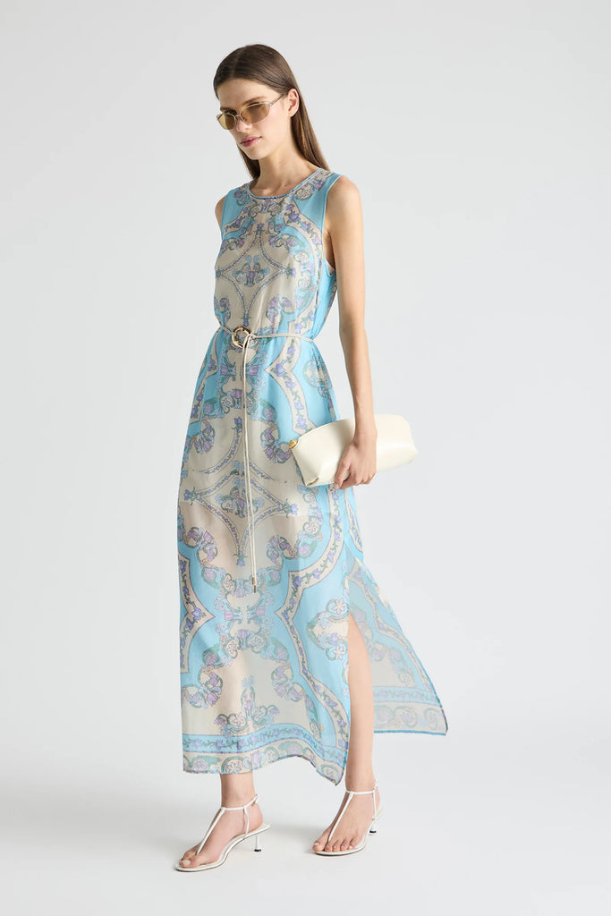 Ventura Belted Maxi Dress