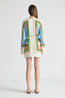 Ripple Effect Relaxed Mini Robe Dress