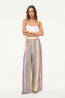 Bonfire Linen Pant Market Stripe