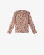Maria Blouse Ecru Raspberry
